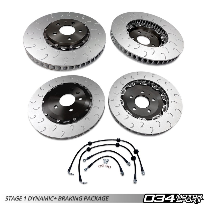 Kit freinage Dynamic+ 034Motorsport Stage 2 pour Audi S4/S5/SQ5 B9/B9.5