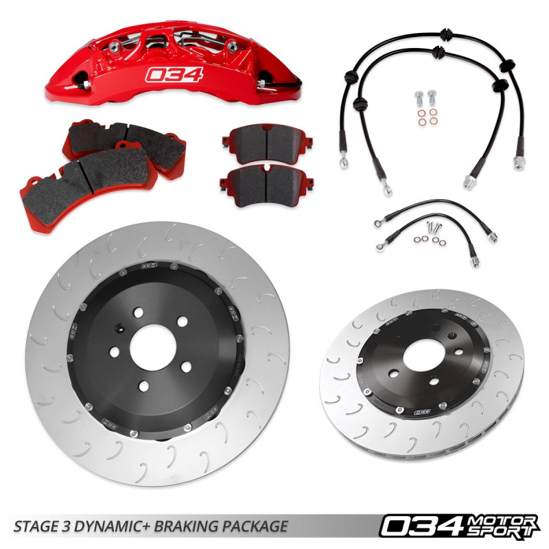 Kit freinage Dynamic+ 034Motorsport Stage 2 pour Audi S4/S5/SQ5 B9/B9.5