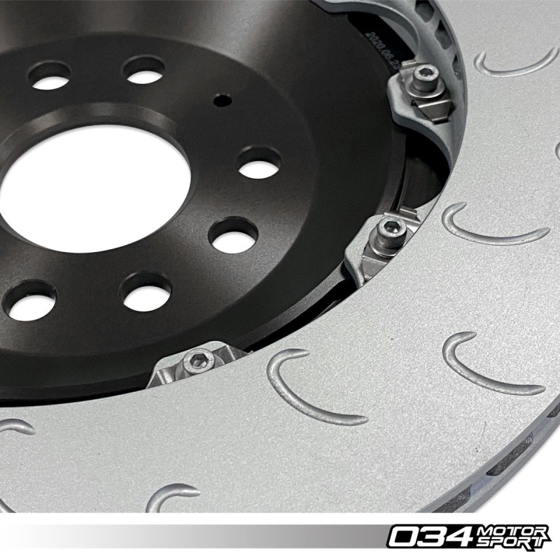 Dynamic+ Big Brake Kit 034Motorsport Stage 2 black calipers for Audi RS3 8V.5 2.5 TFSI