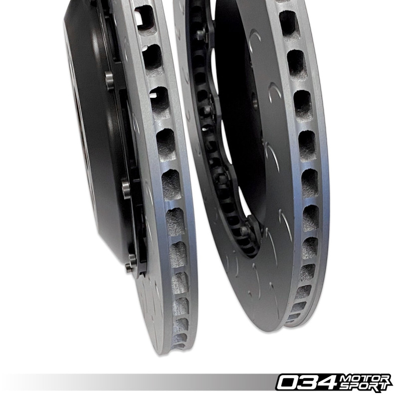 Dynamic+ Big Brake Kit 034Motorsport Stage 2 black calipers for Audi RS3 8V.5 2.5 TFSI