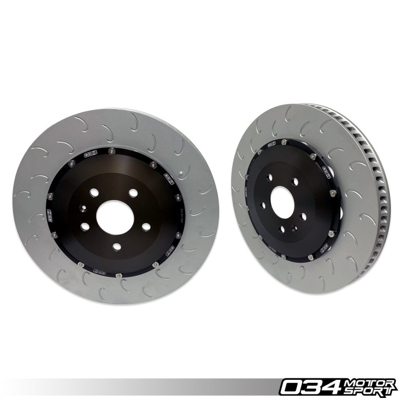 Kit disques avant flottants 2 pièces 034Motorsport 370x34 pour Audi RS3 8V.5