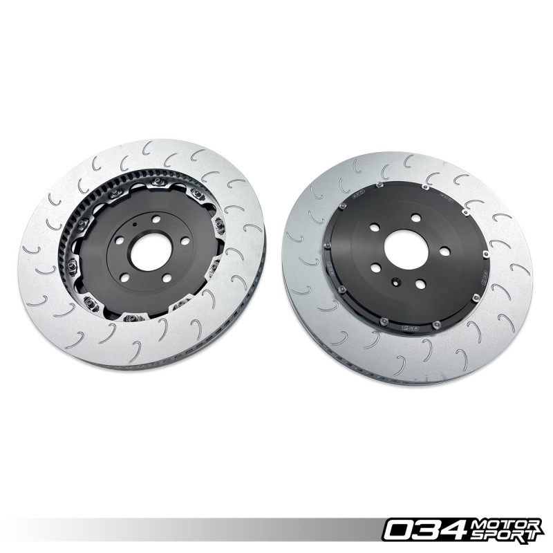 Kit disques avant flottants 2 pièces 034Motorsport 370x34 pour Audi TT RS 8S