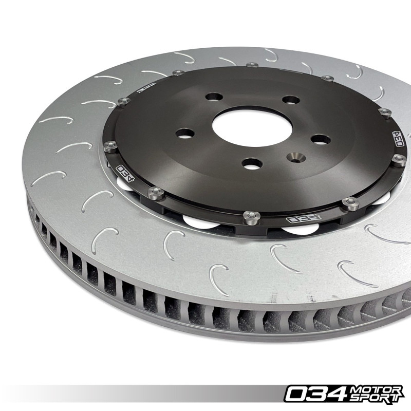Kit disques avant flottants 2 pièces 034Motorsport 370x34 pour Audi TT RS 8S