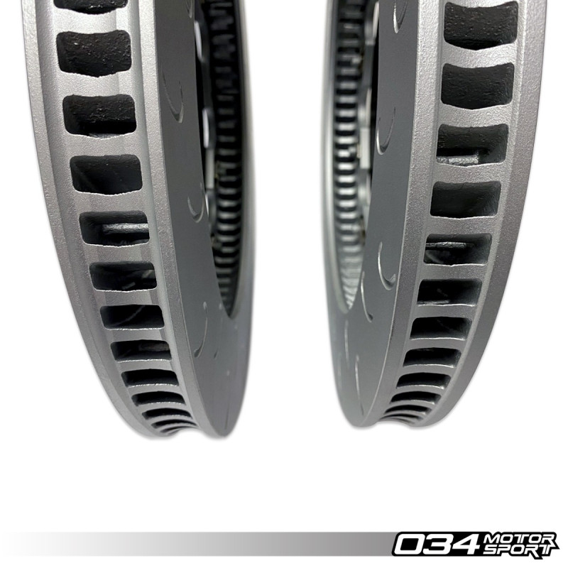 2-Piece Floating Rotor Kit, front 034Motorsport 370x34 for Audi RS3 8V.5