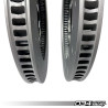 Kit de discos flotantes de 2 piezas, delantero 034Motorsport 370x34 para Audi RS3 8V.5