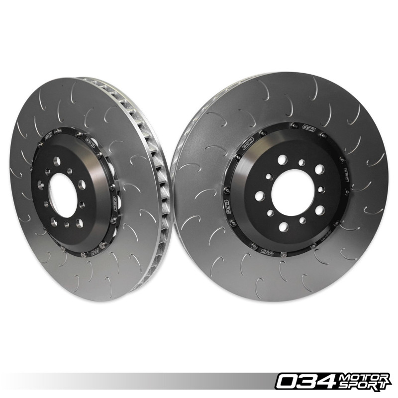 Kit de discos flotantes de 2 piezas, delantero 034Motorsport 400x36 para BMW M2 Competition/CS, M3/M4 F8X