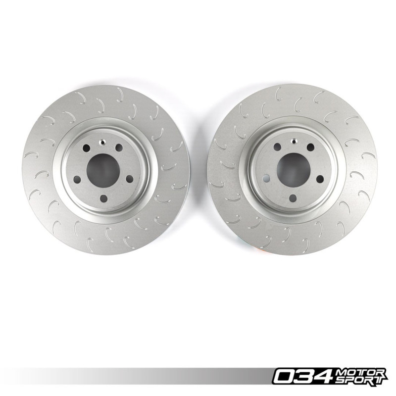 Kit dischi monoblocco, anteriore 034Motorsport 345x30 per Audi S4/S5/Q5 B8/B8.5 3.0T