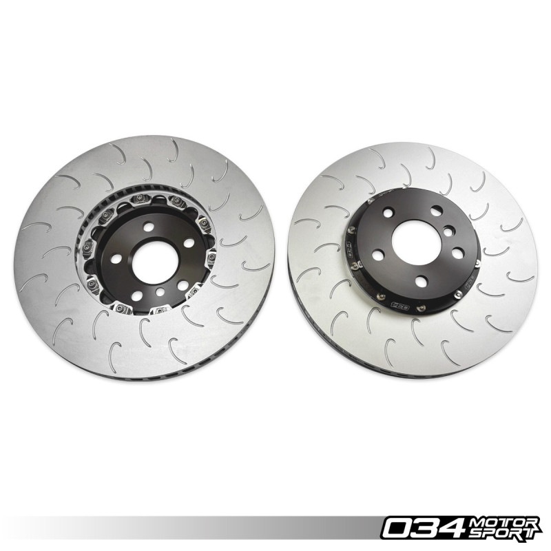 Kit dischi flottanti 2 pezzi, anteriore 034Motorsport 348x36 per BMW M340i G20 e Toyota Supra A90/A91