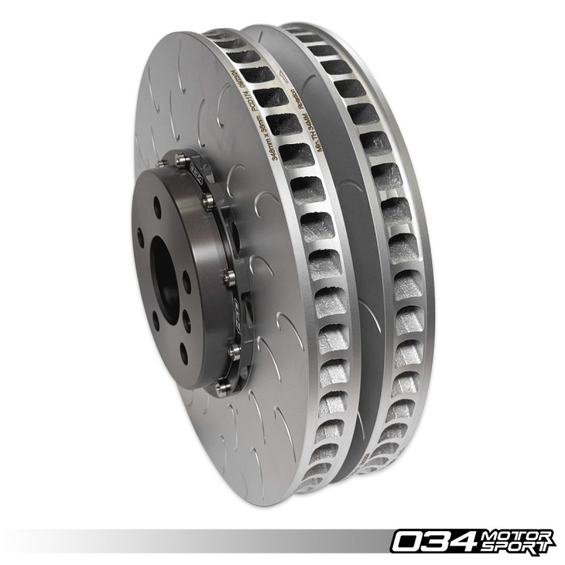 Kit disques avant flottants 2 pièces 034Motorsport 348x36 pour BMW M340i G20 et Toyota Supra A90/A91