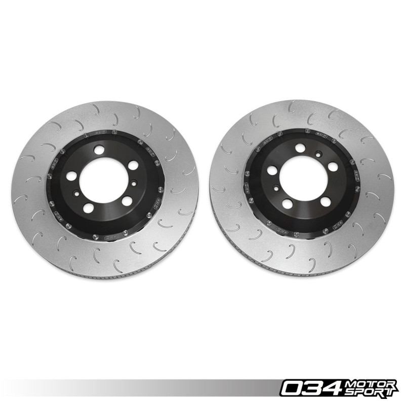 Kit disques avant flottants 2 pièces 034Motorsport 380x34 pour Porsche 911 GT3 991.1/991.2