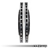 Kit dischi flottanti 2 pezzi, posteriore 034Motorsport 370x22 per Audi A4/S4/A5/S5 B9/B9.5 - cloche grise