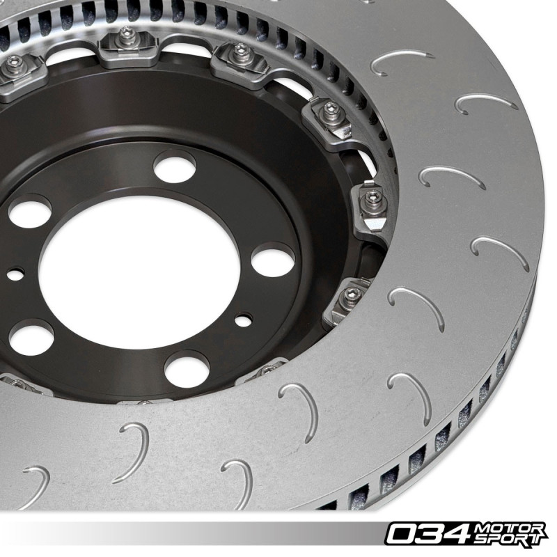 Kit disques avant flottants 2 pièces 034Motorsport 380x34 pour Porsche 911 GT3 991.1/991.2
