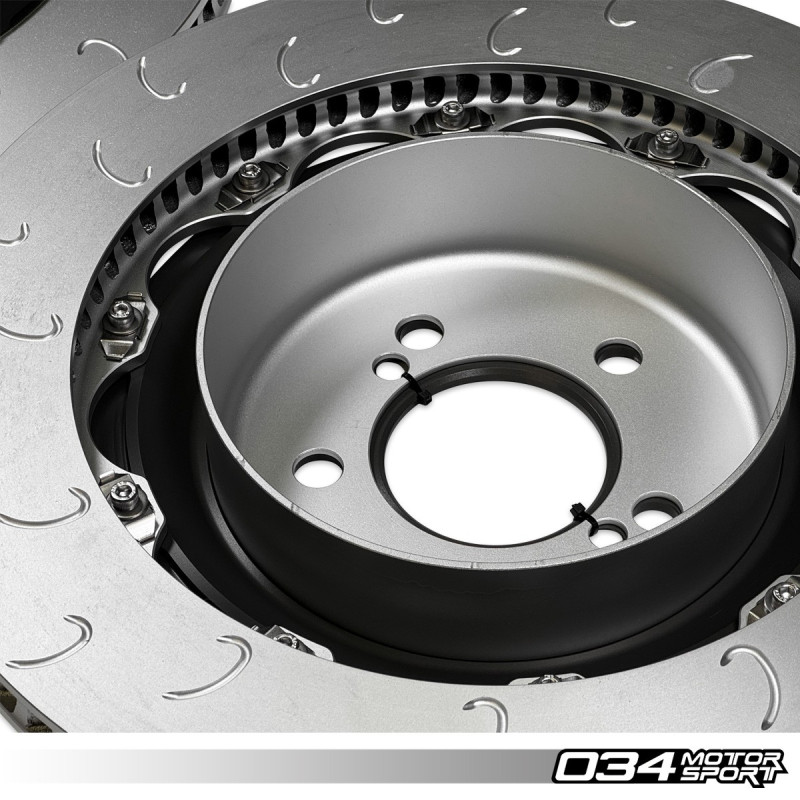 Kit disques arrière flottants 2 pièces 034Motorsport 380x28 pour BMW M2 Competition/CS, M3/M4 F8X