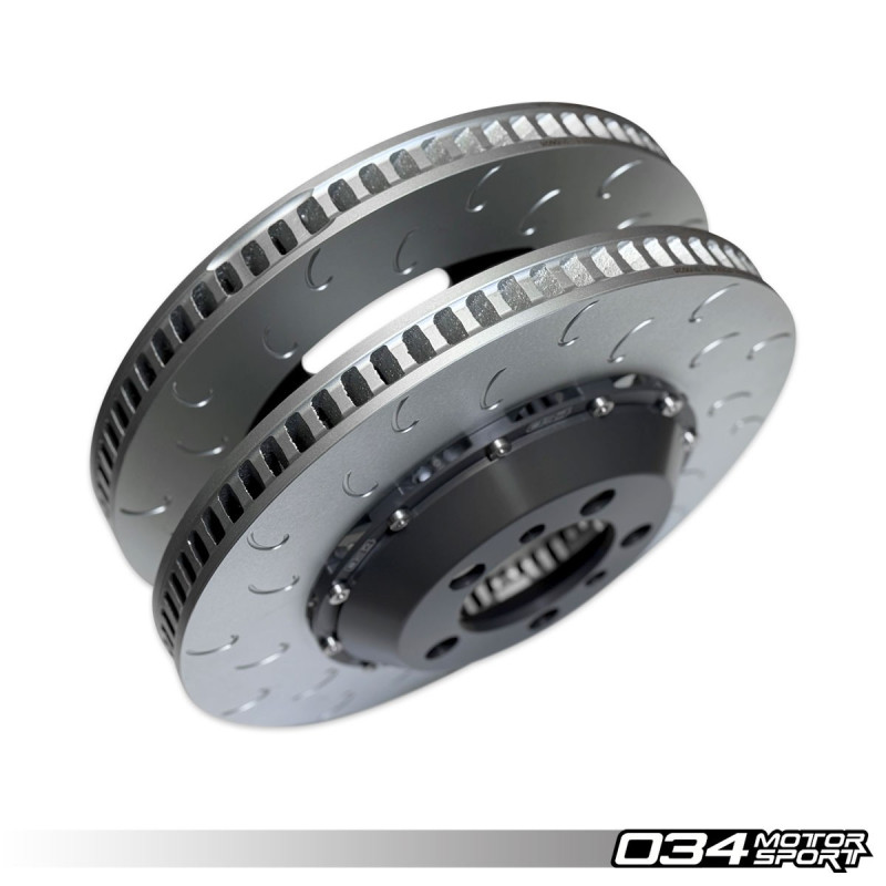 Kit disques avant flottants 2 pièces 034Motorsport 380x34 pour Porsche 911 GT3 991.1/991.2
