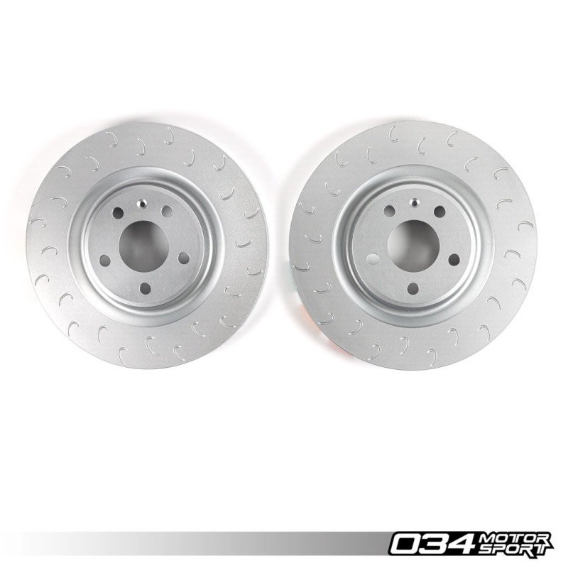 One-Piece Rotor Kit, rear 034Motorsport 330x22 for Audi B8/B8.5, B9/B9.5 and A6/A7 C7/C7.5