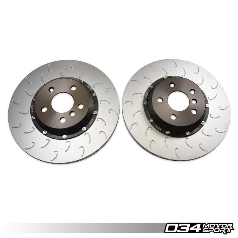 Bremsscheiben-Kit 2-teilig schwimmend, hinten 034Motorsport 345x24 für BMW M340i G20 und Toyota Supra A90/A91