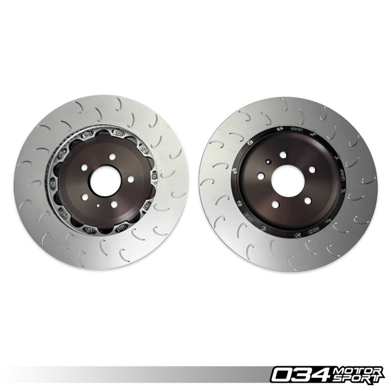 Bremsscheiben-Kit 2-teilig schwimmend, hinten 034Motorsport 370x30 für Audi RS6/RS7 C8