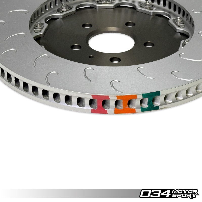Kit de discos flotantes de 2 piezas, trasero 034Motorsport 370x30 para Audi RS6/RS7 C8