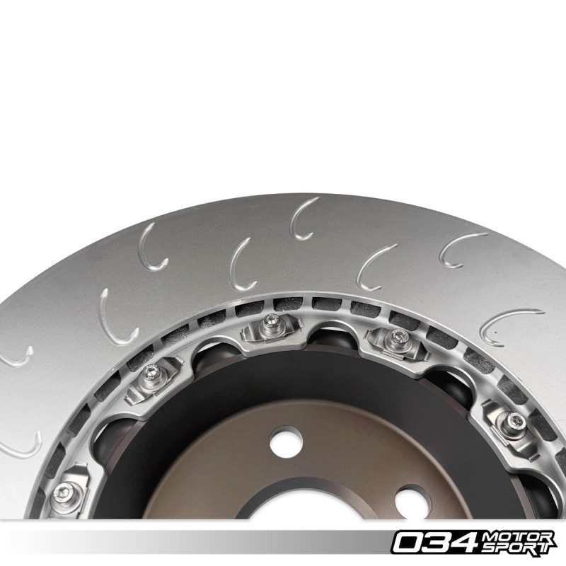 Kit dischi flottanti 2 pezzi, posteriore 034Motorsport 345x24 per BMW M340i G20 e Toyota Supra A90/A91