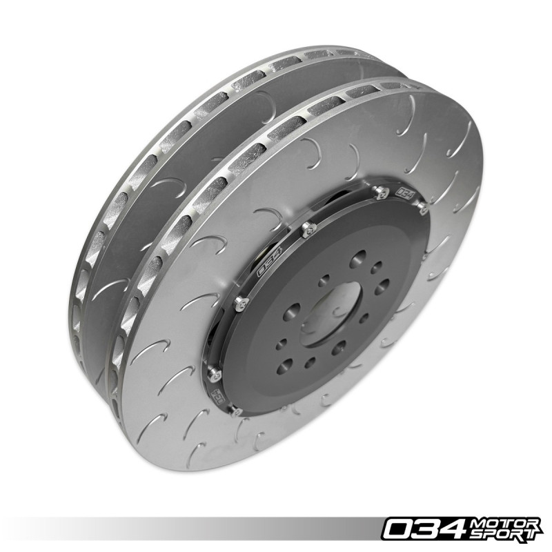 Kit de discos flotantes de 2 piezas, trasero 034Motorsport 370x24 para BMW M2/M3/M4 G8X
