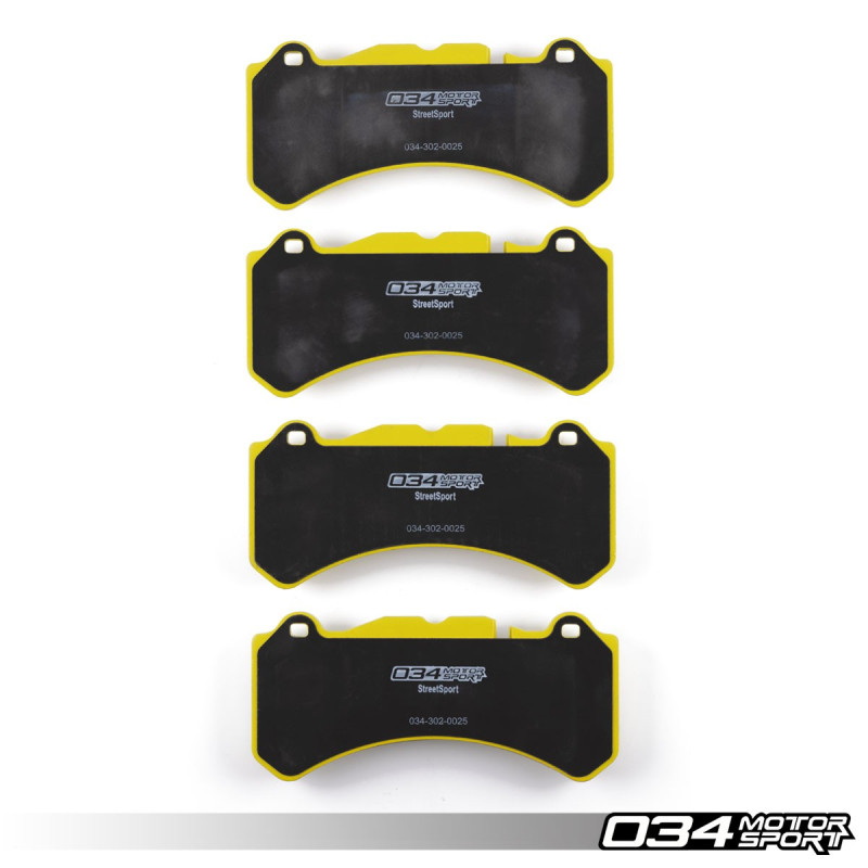Pastiglie freno Dynamic+ StreetSport 034Motorsport per kit freni maggiorati RS+