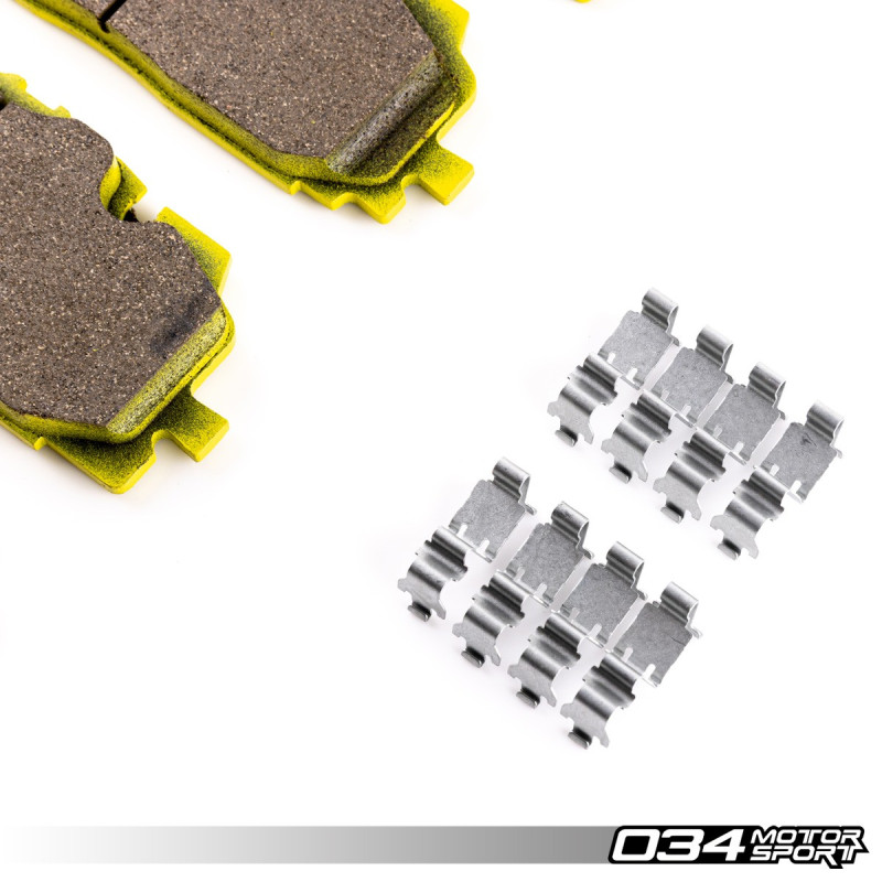 Front Dynamic+ StreetSport Brake Pads 034Motorsport for Audi S4/S5/SQ5/RS5 B9/B9.5