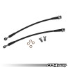 Kit de latiguillos de freno trasero de acero inoxidable trenzado 034Motorsport para Audi A4/S4, A5/S5/RS5, Q5/SQ5 B9/B9.5