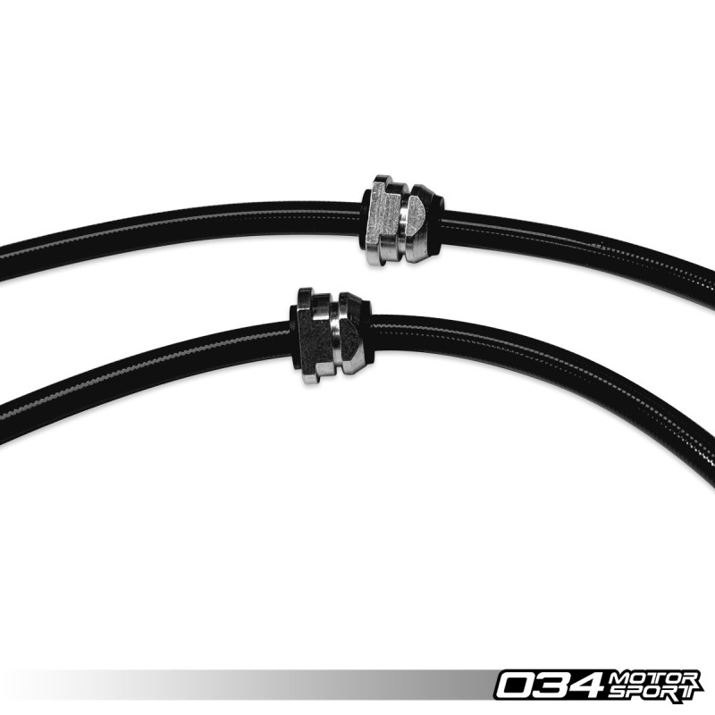 Bremsleitungs-Kit Edelstahl geflochten 034Motorsport für BMW M2, M2 Competition, M3, M4 F80/F82