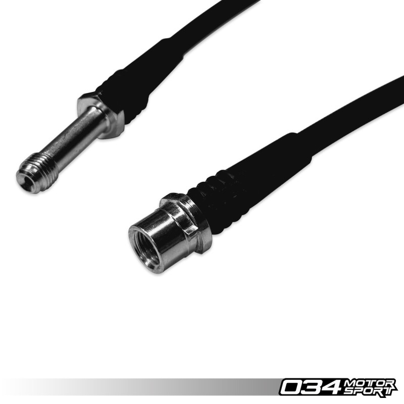Kit de latiguillos de freno de acero inoxidable trenzado 034Motorsport para Audi Q5/SQ5 B8/B8.5