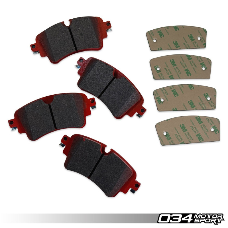 Rear Dynamic+ StreetSport Brake Pads 034Motorsport for Audi S4/S5/SQ5/RS5 B9/B9.5