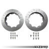Jeu d'anneaux de disque avant de rechange 034Motorsport 390x34 pour kit freinage RS+ Audi B9/B9.5
