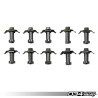 Jeu d'anneaux de disque avant de rechange 034Motorsport 390x34 pour kit freinage RS+ Audi B9/B9.5