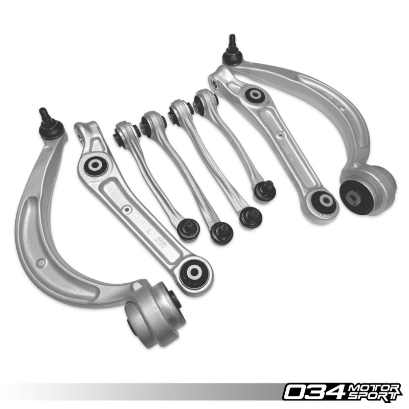Density Line Complete Control Arm Kit 034Motorsport for Audi A4/S4/RS4, A5/S5/RS5 B9/B9.5