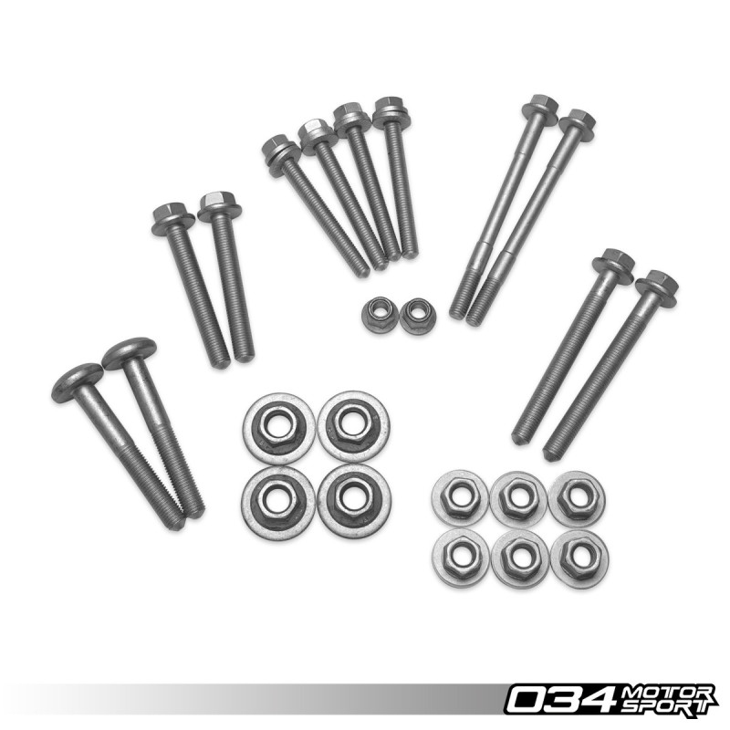 Kit completo de brazos de suspensión Density Line 034Motorsport para Audi A4/S4/RS4, A5/S5/RS5 B9/B9.5