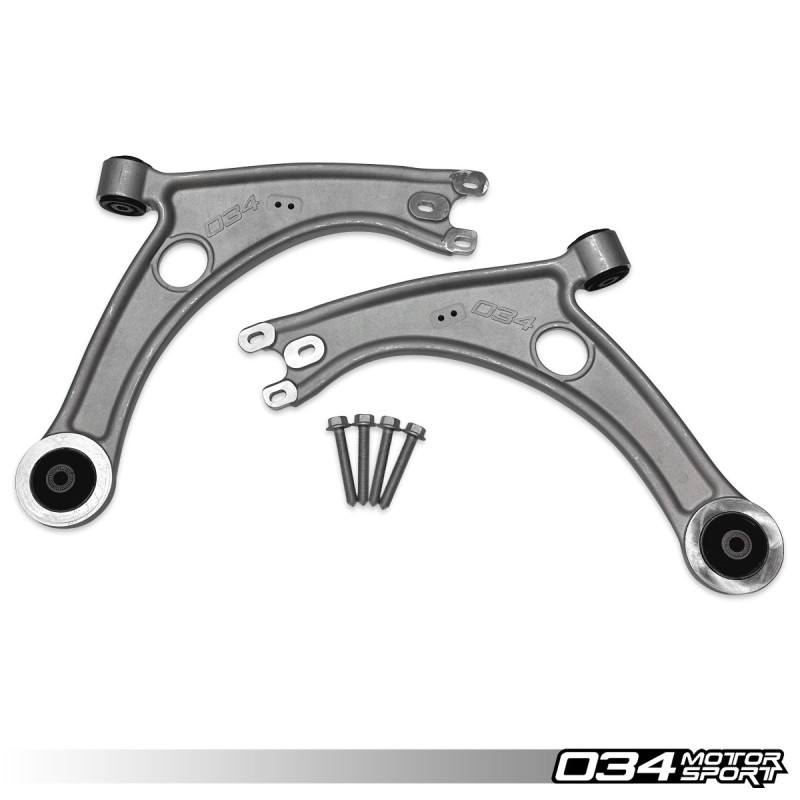 Dynamic+ RCO Front Control Arm 034Motorsport for VW/Audi MQB and MQB Evo (Golf 8, A3/S3/RS3 8Y)