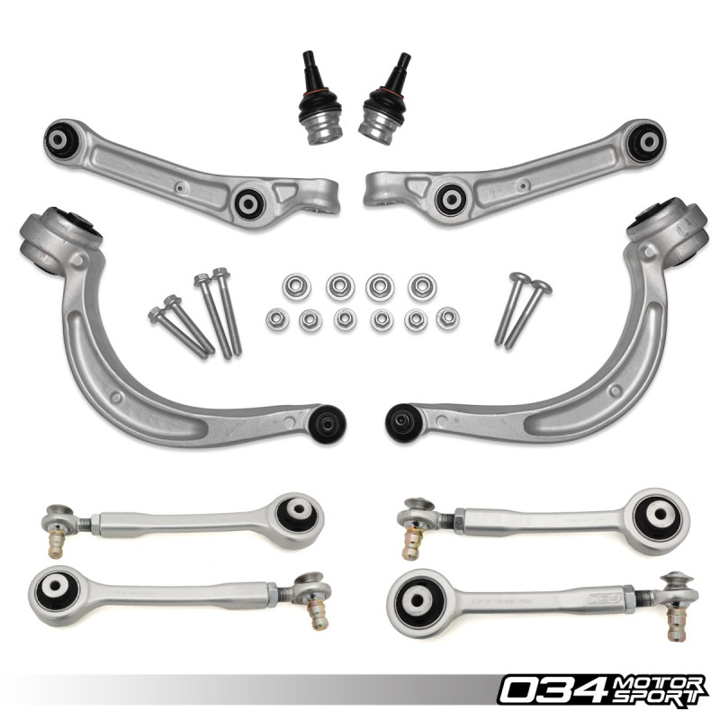 Kit bracci anteriori completo Density Line 034Motorsport per Audi A4/S4/RS4, A5/S5/RS5 B9/B9.5