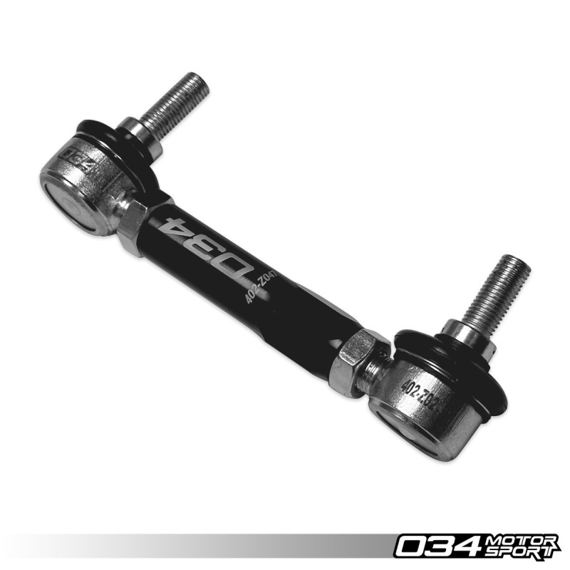 Biellettes de barre stabilisatrice arrière billet réglables Dynamic+ 034Motorsport pour BMW F2x/F3x/G2x