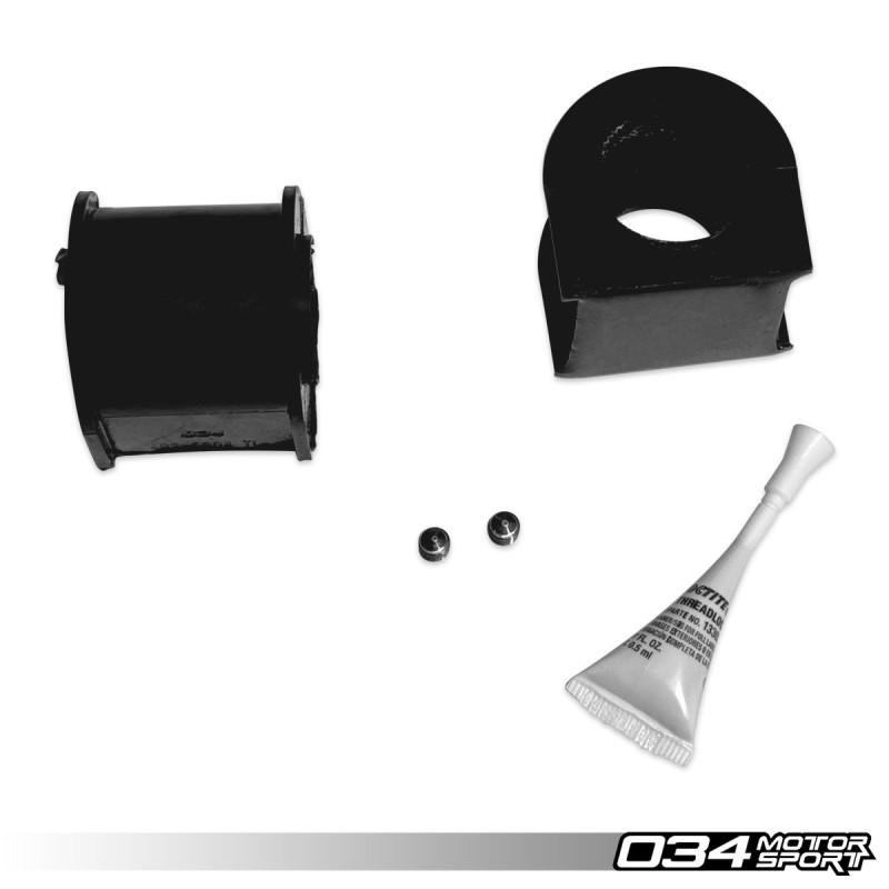 Kit de casquillos de teflón para barra estabilizadora 034Motorsport 25 mm (trasero) para Audi B5/B6/B7