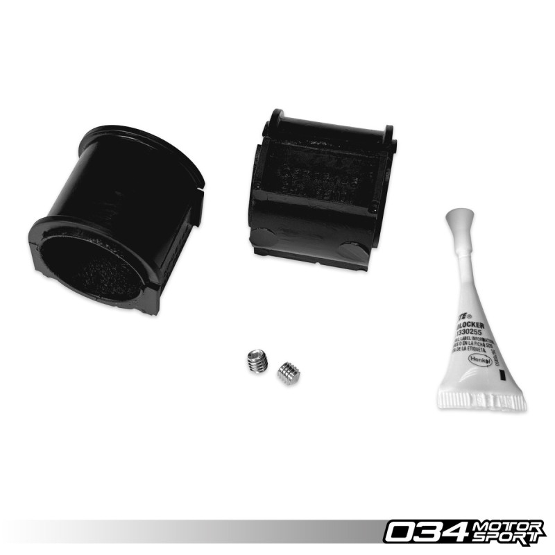 Kit bagues Téflon de barre stabilisatrice 034Motorsport arrière pour Audi Q5/SQ5 B8/B8.5 et B9/B9.5