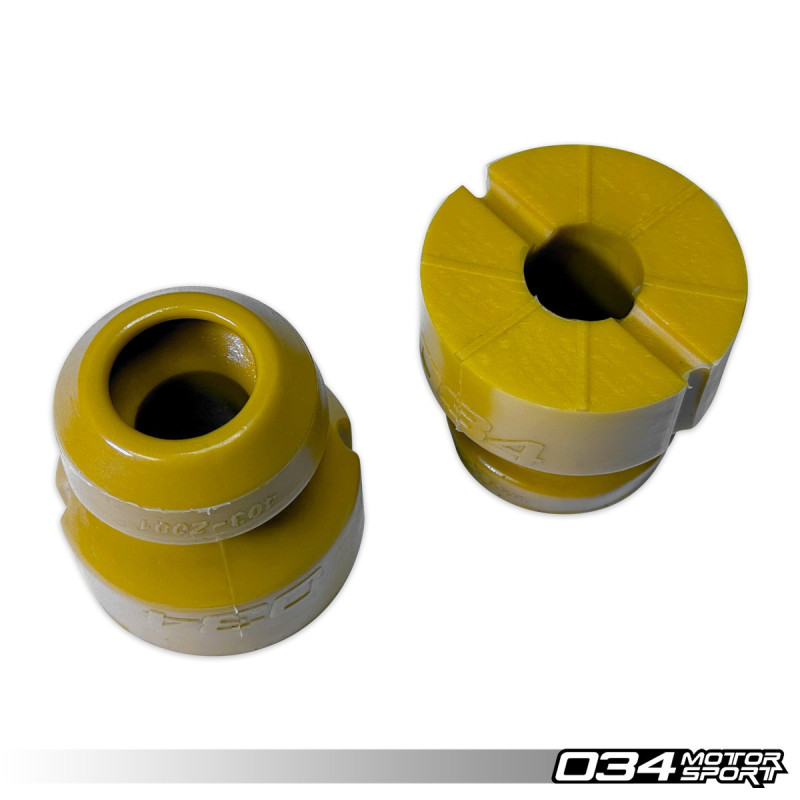 Coppia di tamponi di fine corsa Density Line 034Motorsport anteriore 56 mm per Audi S4 B8/B9
