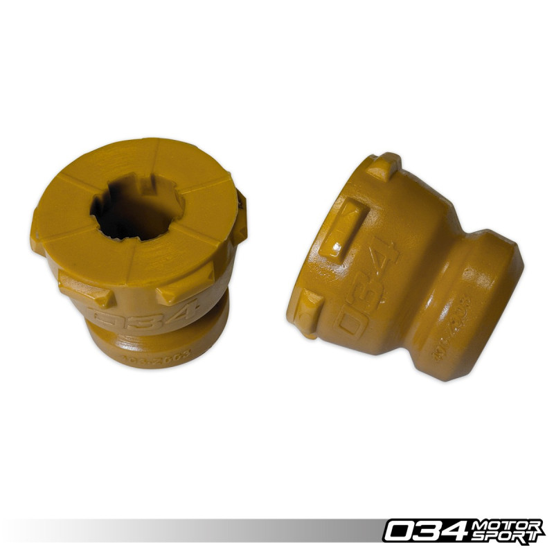 Paire de butées de suspension Density Line 034Motorsport avant 53 mm pour Audi S3 8V/8Y