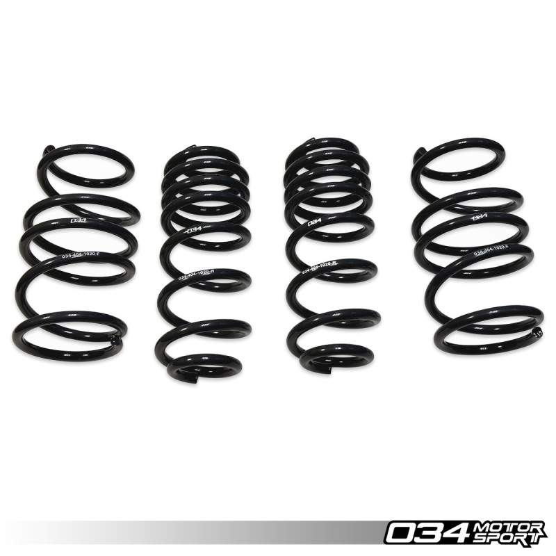 Dynamic+ Lowering Springs 034Motorsport for VW Golf 8 GTI