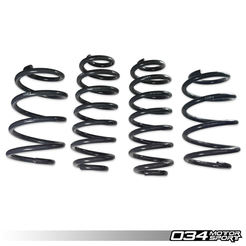 Dynamic+ Tieferlegungsfedern 034Motorsport für Audi A3 8P 2.0T