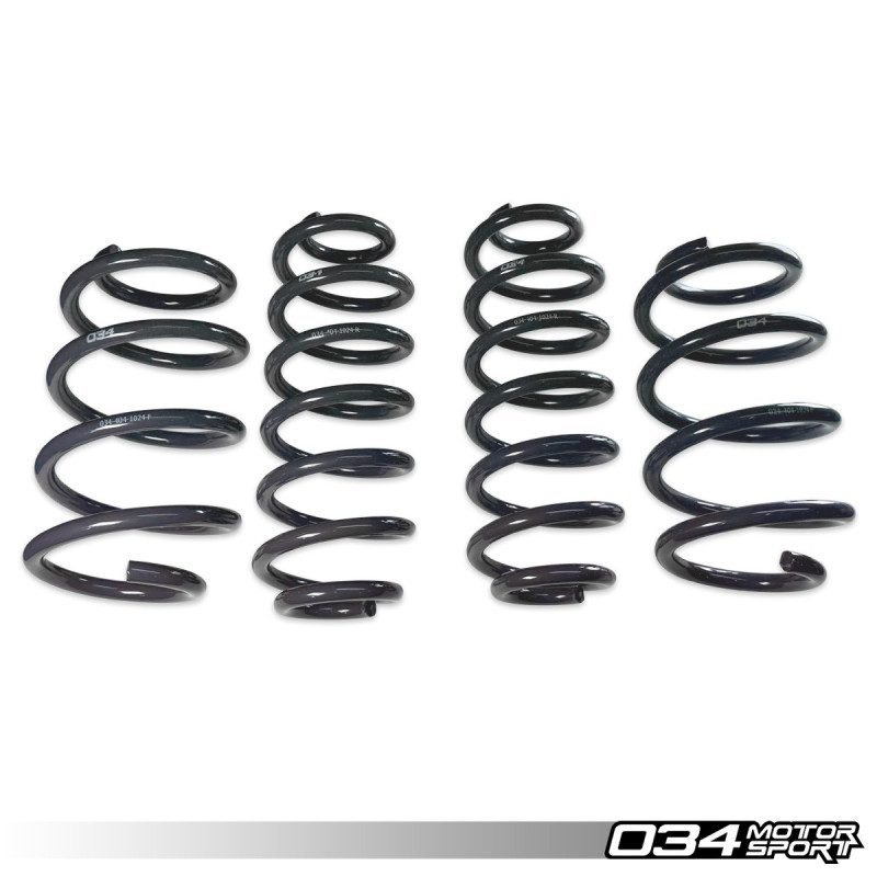Molle ribassate Dynamic+ 034Motorsport per Audi A3 8P 3.2 VR6