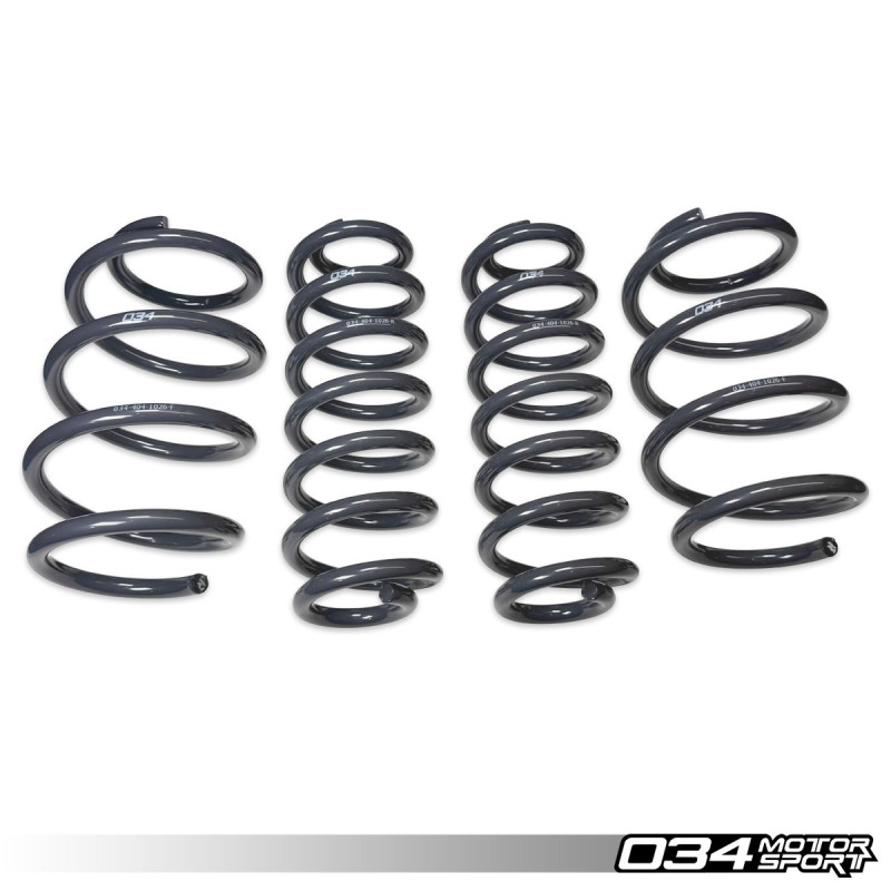 Dynamic+ Lowering Springs 034Motorsport for Audi Q3 F3 2.0T