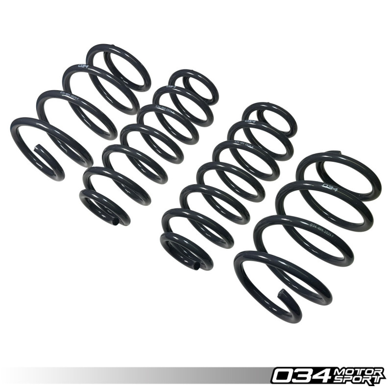 Dynamic+ Lowering Springs 034Motorsport for Audi A3 8P 3.2 VR6