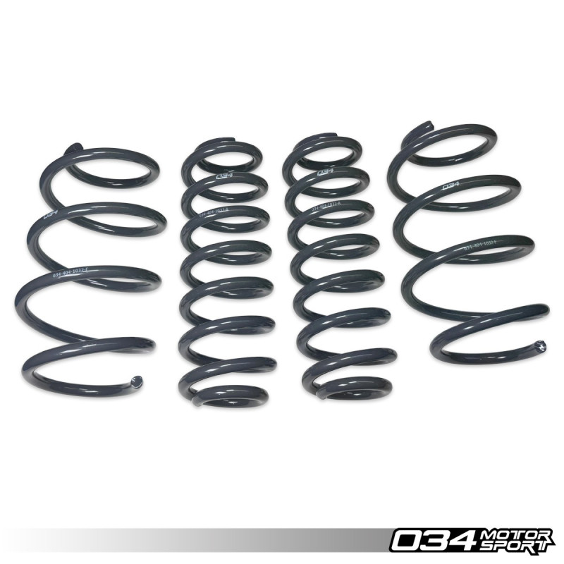 Ressorts courts Dynamic+ 034Motorsport pour VW e-Golf 7
