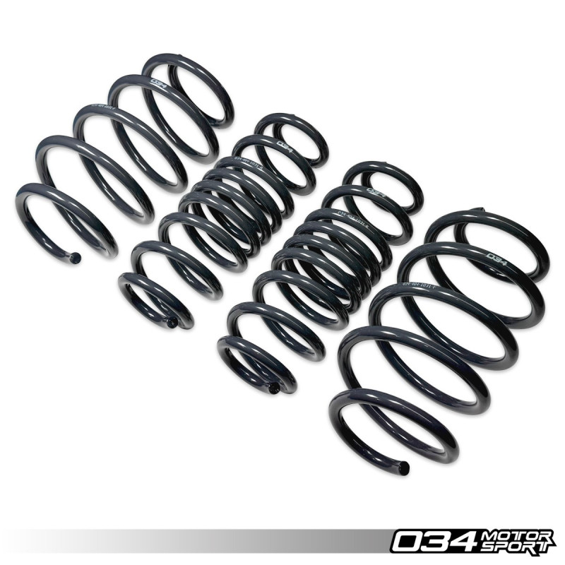 Dynamic+ Lowering Springs 034Motorsport for VW Golf 6 R 2.0T