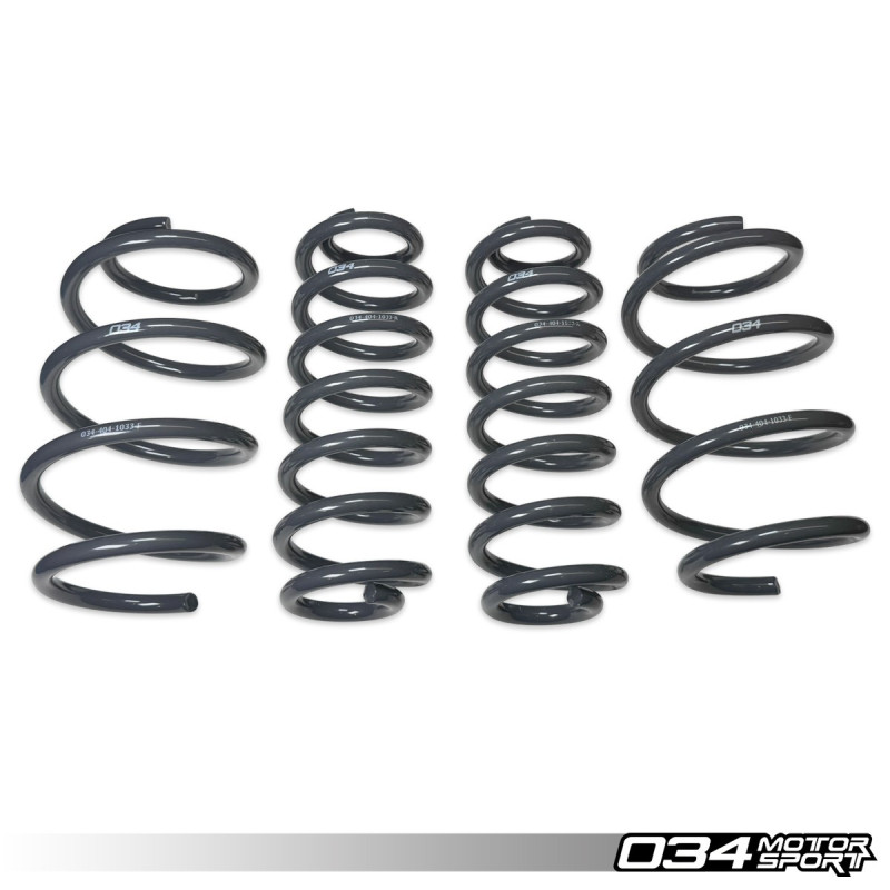 Dynamic+ Lowering Springs 034Motorsport for VW Tiguan MQB 1.4T