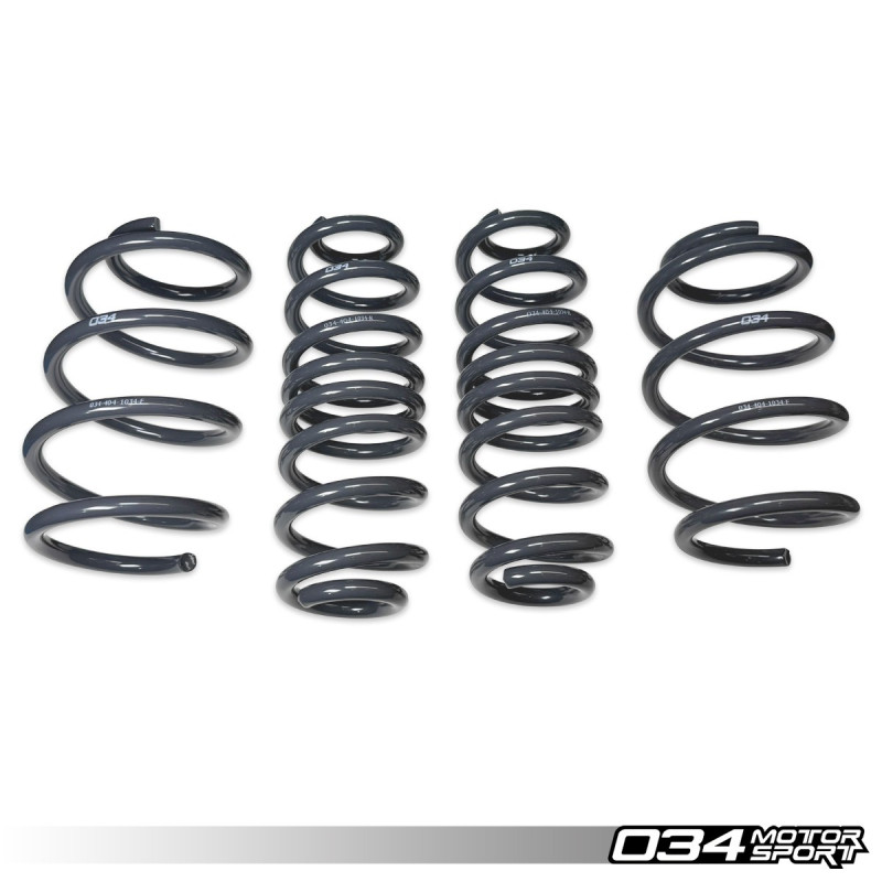 Dynamic+ Lowering Springs 034Motorsport for VW Tiguan MQB 2.0T